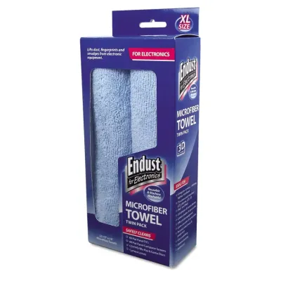 NORAZZA, INC. NRZ 11421 - Endust XL MicroFiber Towels Twin Pack - For Display Screen, 