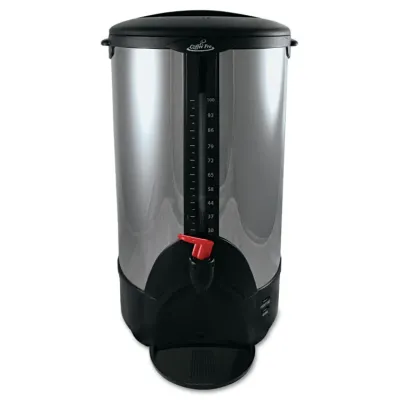 RDI USA CP100 - Stainless Steel 100-Cup Coffee Percolator Urn