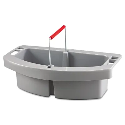 Rubbermaid FG264900GRAY - Rubbermaid Commercial Brute Maid Cleaning Caddy - 9 Height x