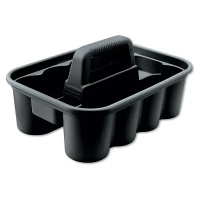 Rubbermaid RCP 315488BLA - Rubbermaid Commercial Deluxe Carry Caddy - 15 Length x 10.9 