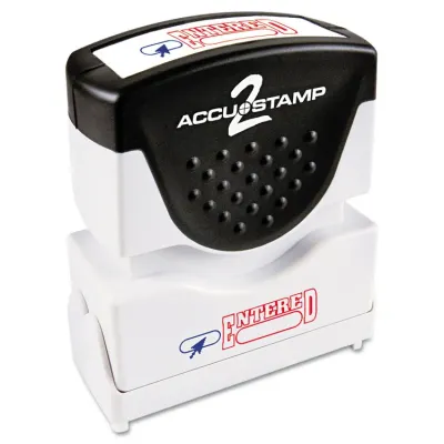 CONSOLIDATED STAMP 035593 - Accu2 Pre-Inked Air Mail Stamp - Red