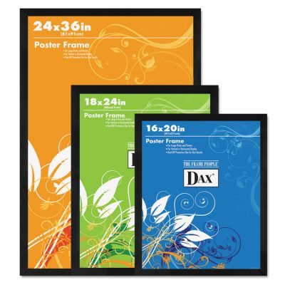 DAX MANUFACTURING INC. 2860W2X - FRAME,POSTER,18X24,BK