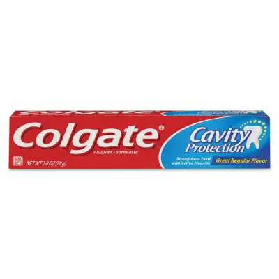 COLGATE PALMOLIVE, IPD. 51111 - Anticavity Toothpaste, Regular Flavor, 1 Oz Tube