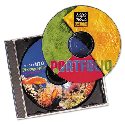Avery Dennison AVE 5698 - Avery Optical Disc Label - 100  Pack