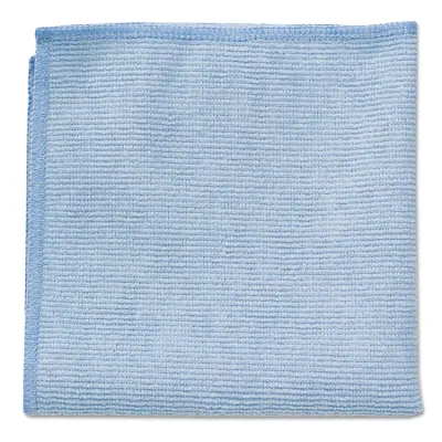 Rubbermaid RCP 1820579 - Rubbermaid Commercial Blue MF Cleaning Cloth - Cloth - 12 Wi