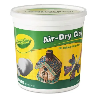 CRAYOLA CYO 575050 - Crayola Air-Dry Clay - Clay Craft - 1 Each - White