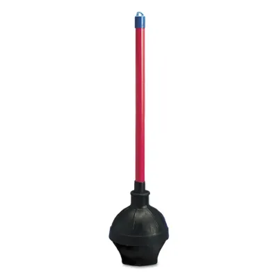 Boardwalk Cleaning Co. BWK09201EA - Industrial Toilet Plunger with 18 Handle and Rubber Cup