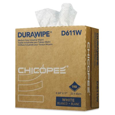 CHICOPEE D722W - WIPES,MEDIUM,960CT,WH