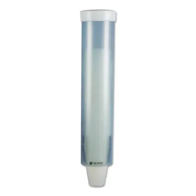 CFS BRANDS C3165TBL - Wall Mounted Cup Dispenser for 4-10 oz Cups, Blue