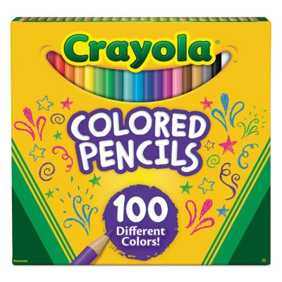 CRAYOLA CYO 684112 - Crayola 12 Color Colored Pencils - 3.3 mm Lead Diameter - Vi