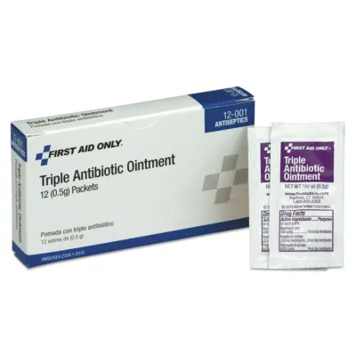 HIGHSIDE CHEMICALS 12-001 - Triple Antibiotic Ointment Refill Kit, 12 Pack