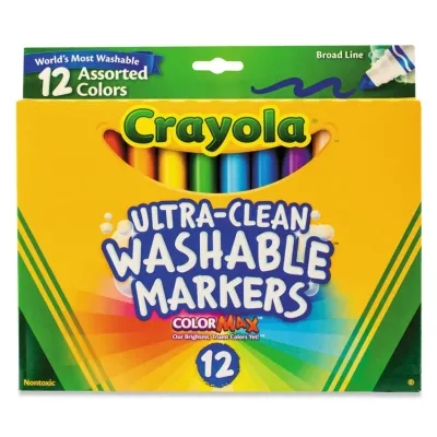 CRAYOLA CYO 587813 - Crayola Thinline Washable Markers - Fine Marker Point - Red,