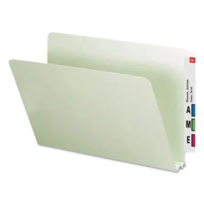 SMEAD MANUFACTURING CO. SMD 29210 - Smead Straight Tab Cut Legal Recycled Top Tab File Folder - 