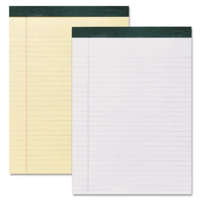 ROARING SPRING PAPER PRODUCTS ROA 74713 - Roaring Spring Recycled Legal Pad - 40 Sheets - 80 Pages - P