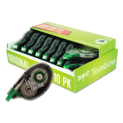 AMERICAN TOMBOW 68620 - Mono Correction Tape, Non-Refillable, White, 394