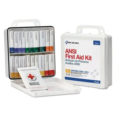 FIRST AID ONLY, INC. FAO 90601 - First Aid Only 50-Person Unitized Plastic First Aid Kit - AN