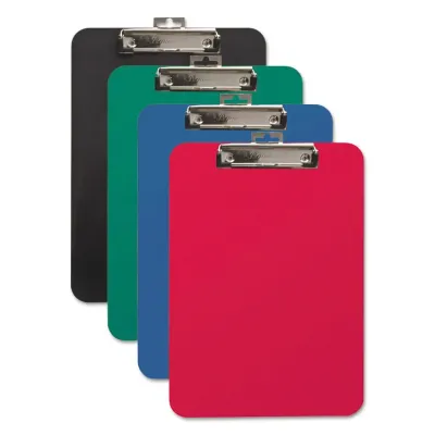 BAUMGARTENS BAU 61624 - Mobile OPS Unbreakable Recycled Clipboard - 9 x 12 - Clamp -