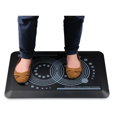 FLOORTEX FLR FCA21624BK - AFS-TEX 2000 Anti-Fatigue Mat - Indoor - 24 Length x 16 Widt