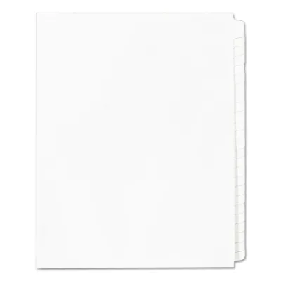 Avery Dennison AVE 11959 - Avery Standard Collated Legal Dividers - 1 x Divider(s) - Bl