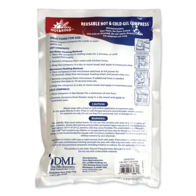 ACME UNITED CORPORATION 13462 - Reusable Hot and Cold Therapy Pack - White, 8.63