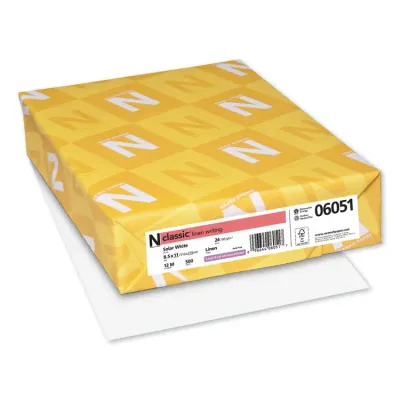 NEENAH PAPER NEE 05201 - Classic Laser, Inkjet Copy & Multipurpose Paper - Natural Wh