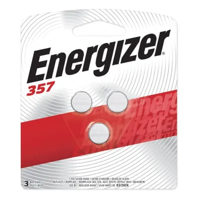 EVEREADY BATTERY 357BPZ-3 - Silver Oxide Button Cell Battery 1.5V (3-Pack)