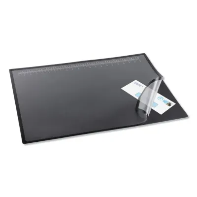 Artistic Products 41700S - Black Lift-Top Desk Pad Organizer, 22x17 Inches