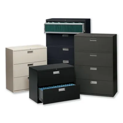 HON COMPANY HON 674LP - HON Brigade 600 Series 4-Drawer Lateral - 30 x 18 x 52.5 - 4