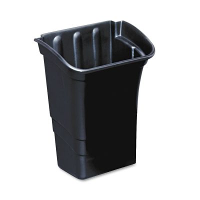 Rubbermaid RCP 335388BLA - Rubbermaid Commercial Executive Service Cart Refuse Bin - 8 