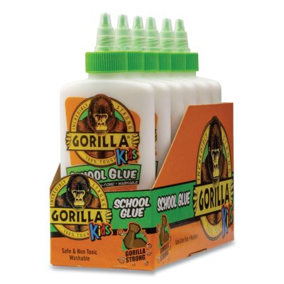 GORILLA GLUE COMPANY GOR 2754203 - Gorilla Kids School Glue - 4 oz - 1 Each - White