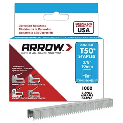 ARROW FASTENER T50 - Arrow Fastener T50 Staple Gun And Tacker AFCT50