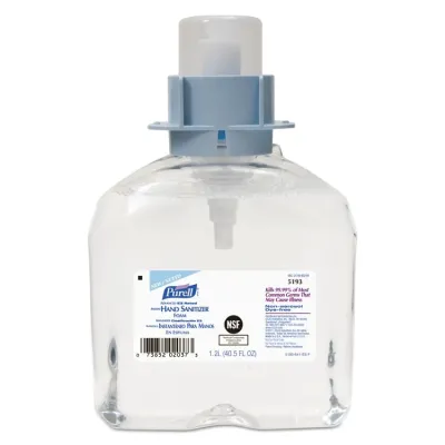 GOJO 5393-02 - Advanced E-3 Foam Hand Sanitizer Refill - 2 Bottles