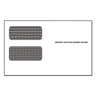 TOPS BUSINESS FORMS TOP 2222 - TOPS Double Window 1099 Envelopes - Double Window - 24 - 9 W