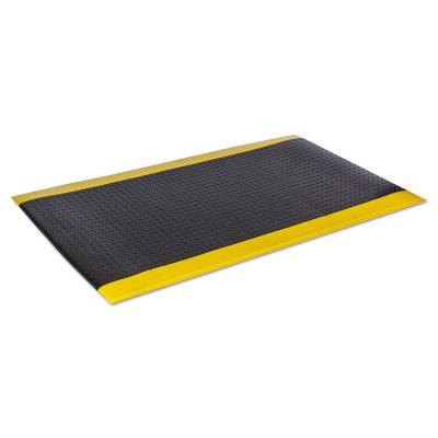 CROWN MATS & MATTING WB Z023YD - MAT,WB-CK,2X3,DIA,BLKYEL