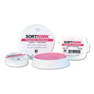LEE PRODUCTS COMPANY LEE 10132 - LEE SortKwik Economy Multi-Pack Fingertip Moistener - Pink -