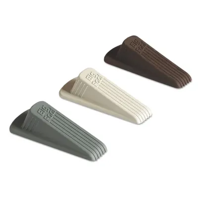 MASTER CASTER COMPANY 00920 - Big Foot Non-Skid Doorstop - Brown Rubber Wedge