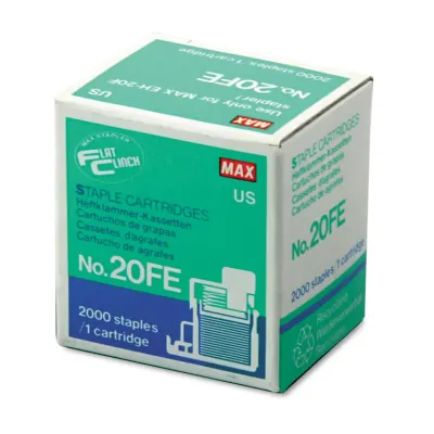 MAX USA NO-50FE - Staple Cartridge for Heavy-Duty Staplers, 5,000 Count