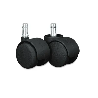 MASTER CASTER COMPANY 64335 - Oversized Polyurethane Safety Casters with Brake - 5 Set