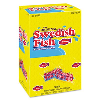 MONDELEZ INTERNATIONAL 00 70462 43146 00 - CANDY,SWEDISH FISH 240BX