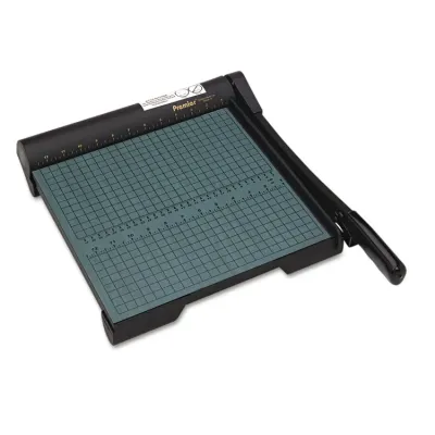 PREMIER MARTIN YALE W24 - Wood Base Paper Trimmer for Precise Cutting, 24 Inch