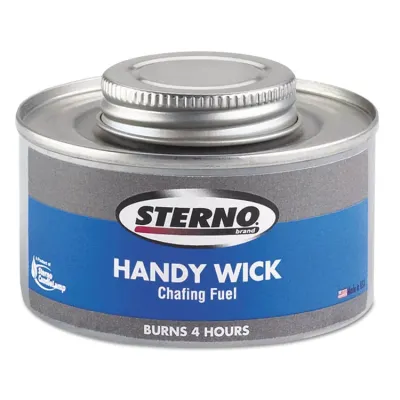 STERNO GROUP 10364 - Handy Wick 4-Hour Chafing Fuel Can - 24case