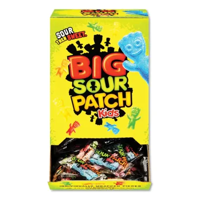MONDELEZ INTERNATIONAL 00 70462 43147 00 - Sour Patch Kids Fruit Candy - 240 Count Box