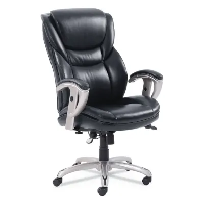 LF PRODUCTS PTE LTD 49710BLK - Emerson Executive Task Chair - Black & Silver