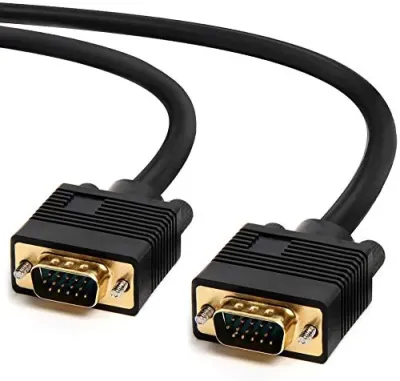 Generic HDB15P - 5 Meter Male to Male VGA Video Cable for Monitor & PC