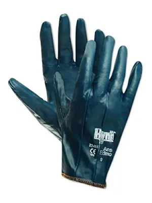 ANSELL LIMITED 208001 - Hynit Nitrile Gloves, Blue, Size 7.5 - Pack of 100