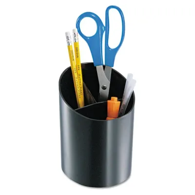 Officemate 26042 - Eco-Friendly Big Pencil Cup, Black - Recycled Material