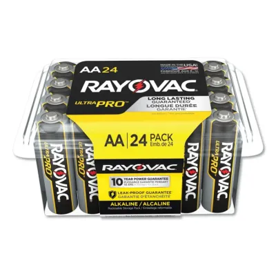 Spectrum ALAA-8J - UltraPro Alkaline AA Batteries - 8 Pack