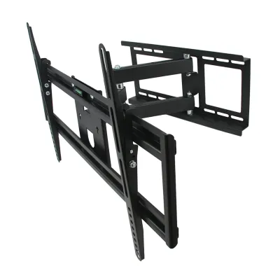 MegaMounts GMW663 - MegaMounts Full Motion Television Wall Mount with Bubble Lev