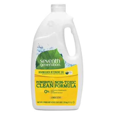 SEVENTH GENERATION 22170CT - Natural Automatic Dishwasher Gel, 42 oz, Free & Clear