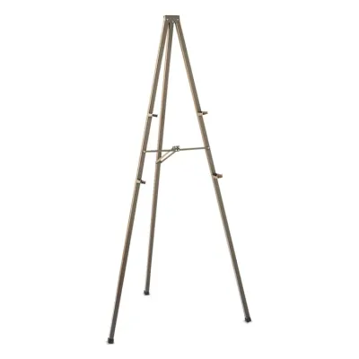 QUARTET 21E - Folding Tripod Display Easel, 72 High, Bronze Finish